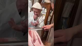 NONNO FAUSTINO  le scalette al nuovo prosciutto 😂🐊😂 [upl. by Hefter]