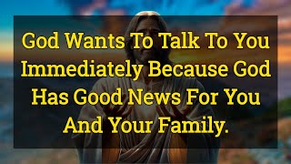 God really wants to talk to you immediately because God has started sendingjesusmessage godmessage [upl. by Lenzi368]