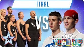 FINAL Attraction vs Twist amp Pulse  Britains Got Talent World Cup 2018 [upl. by Aikrehs445]