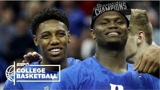 Zion Williamson RJ Barrett lead Duke to ACC championship over FSU  College Basketball Highlights [upl. by Eesac480]