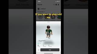 I would love to play Roblox with you guys [upl. by Ydisahc]