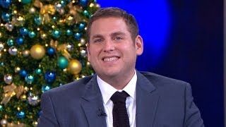 Jonah Hill Interview 2013 Oscar Buzz Surrounds Actor and The Wolf of Wall Street [upl. by Gildea]