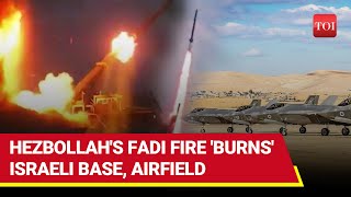 Hezbollahs Ferocious Fadi Hits Israeli Base Airfield  NeverBeforeRevealed Specs Decoded [upl. by Ailecra]