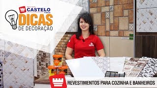 Revestimentos Para Cozinhas amp Banheiros [upl. by Berlinda]