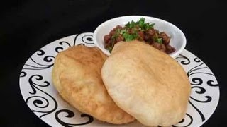 Bhatura Bhature Recipe  Show Me The Curry [upl. by Eenolem942]