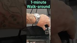 Pit Boss Portable Pellet Grill 1minute Walkaround shorts [upl. by Selohcin]