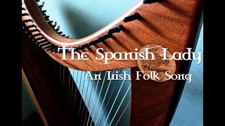 Spanish Ladies on Celtic Folk Harp [upl. by Goles612]