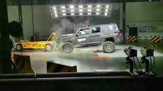 Dongfeng MHero 917 frontal crash test [upl. by Retxed]