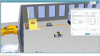 Siemens Tecnomatix Plant Simulation How to Loading Part to AGV [upl. by Eleanora796]