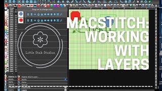 How to Use Layers in MacStitch [upl. by Stirling]