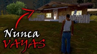 Nunca Vayas a esta EXTRAÑA casa en el BOSQUE en el GTA San Andreas o Lo lamentaras [upl. by Borgeson]