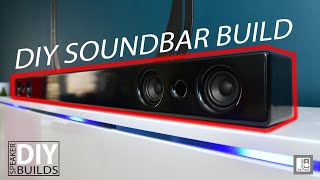 DIY Soundbar Build your own Soundbar with 2quot Full Range Drivers Perfect with Subwoofer [upl. by Llerdnek]