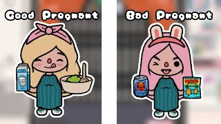 Good Pregnant Vs Bad Pregnant  Toca Vs Story [upl. by Penthea19]