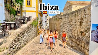 Ibiza Spain 🇪🇸  SUMMER 2023 4KHDR Walking Tour ▶195min [upl. by Atilehs]