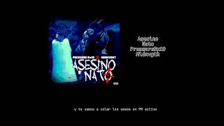 Asesino Nato letra pressure9x19midnvght [upl. by Peednus236]