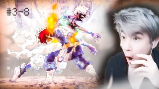 SHOTO VS DABI  My Hero Academia Season 7 Episode 38 Reaction [upl. by Harris]