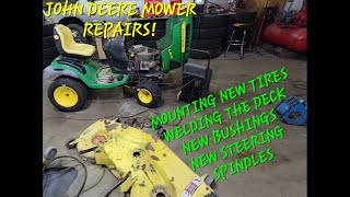 ITS MOWER REPAIR SEASON RESURRECTING OUR JOHN DEERE LA175 [upl. by Lednahs]