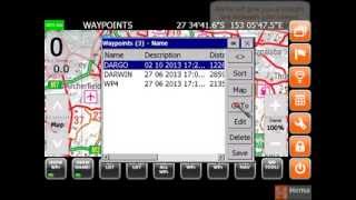 Hema Navigator HN6  Navigating with Ozi Explorer [upl. by Siramaj279]