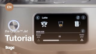 the Oracle™ Jet  How to adjust your grind settings  Sage Appliances EU [upl. by Ahsilram]