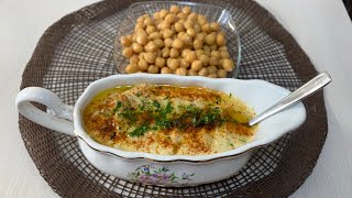 Cómo hacer Hummus de garbanzos [upl. by Notniuqal517]