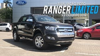 Avaliação  Nova Ford Ranger Limited 32 Duratorq 2018  Curiosidade Automotiva® [upl. by Jule]