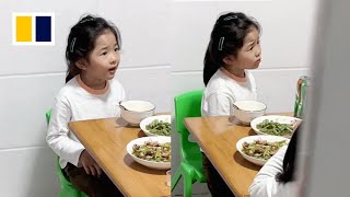 Girl confronts angry dad for shouting at mum [upl. by Shaper653]