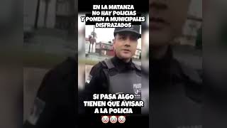 KICILLOF ESTA PONIENDO MUNICIPALES DISFRAZADOS DE POLICIAS KUKA PBA MILEI LLA [upl. by Desdamonna111]