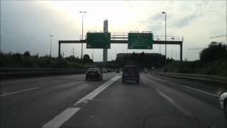 From Winterthur to Regensdorf  Autobahn A1 Switzerland  072010  1080p HD [upl. by Shelburne684]