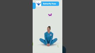 Butterfly Pose  Baddha Konasana yoga [upl. by Lot]