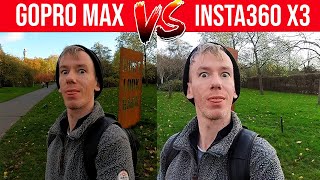 GoPro Max vs Insta360 X3 Which should you buy [upl. by Cristabel888]