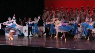 Les Choeurs de lArmée Rouge  Kalinka Russian Popular Dance  Danse Russe Folklorique  Калинка [upl. by Wachtel]