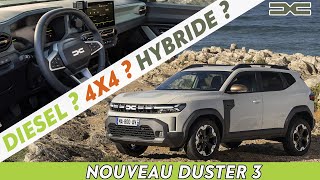 Nouveau Dacia Duster 3 2024 Tout ce quon ne vous a pas encore dit [upl. by Erdda842]