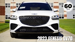 2023 Genesis GV70 Review  The BEST Compact Luxury SUV [upl. by Undine]