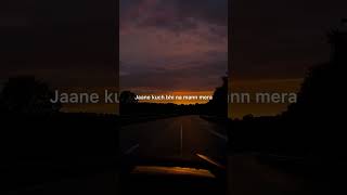 Sari raat aahein bharta song lyrics shorts lofi sadsong viralsong [upl. by Burtie]