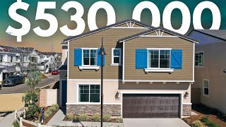 BEAUTIFUL MENIFEE NEW HOMES FOR SALE  The Village  ALL INCLUDED  Menifee California  HOME TOUR [upl. by Adnovay9]