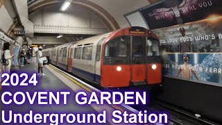 COVENT GARDEN Tube Station 2024 [upl. by Stirling337]