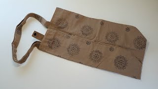 How to Sew a Foldable Shopping Bag [upl. by Schreibman]