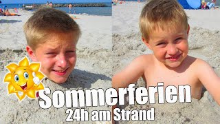 Sommerferien 24h am Strand 🌅 TipTapTube Ash5ive Echtso marieland [upl. by Dierdre]