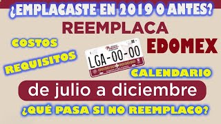 Todo lo que necesitas saber sobre el Reemplacamiento 2024 en el Estado de México [upl. by Ardnek]