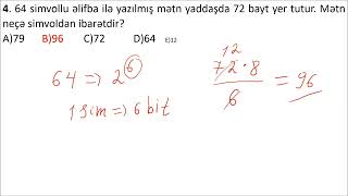 EDU COMPANY INFORMATiKA sınaq izahı part1qebul education test [upl. by Kalinda]