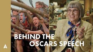 Lois Burwell  Braveheart  Behind the Oscars Speech [upl. by Ainiger]