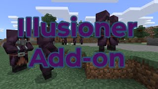 Illusioner Addon minecraft bedrock edition [upl. by Dlanar115]