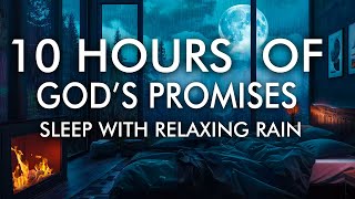 Fall Asleep Listening To Gods Word 10 HOURS of Gods Promises 100 Bible Verses For Sleep [upl. by Lladnew329]