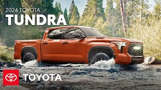 2024 Toyota Tundra Overview  Toyota [upl. by Ojyram]