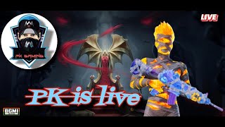 RANK PUSH  BGMI KANNADA LIVE STREAM  BGMI LIVE  PK GAMING 1998 [upl. by Isidora]