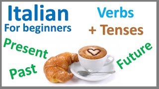 Italian Verbs  Present Past amp Future Tense  Learn by Example [upl. by Barolet]