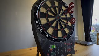 Lidl Crivit Electronic Dartboard Unboxing [upl. by Urata]