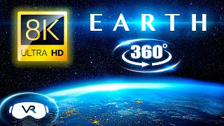 VR 360 EARTH 8K ULTRA HD • Virtual Reality Tour Around the World • [upl. by Nylcsoj]