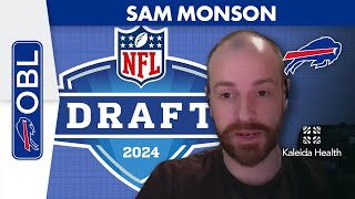 Sam Monson Bills Free Agent Moves WR Market In The Draft  One Bills Live  Buffalo Bills [upl. by Auria]