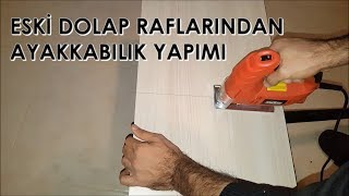 Eski Dolap Raflarından Ayakkabılık Yapımı [upl. by Reedy248]